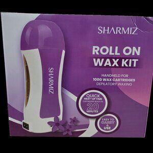Sharmiz Roll-On Wax Kit - New in Box - Purple and White